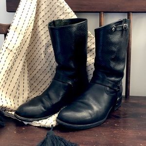 Ariat Black Moto Boots